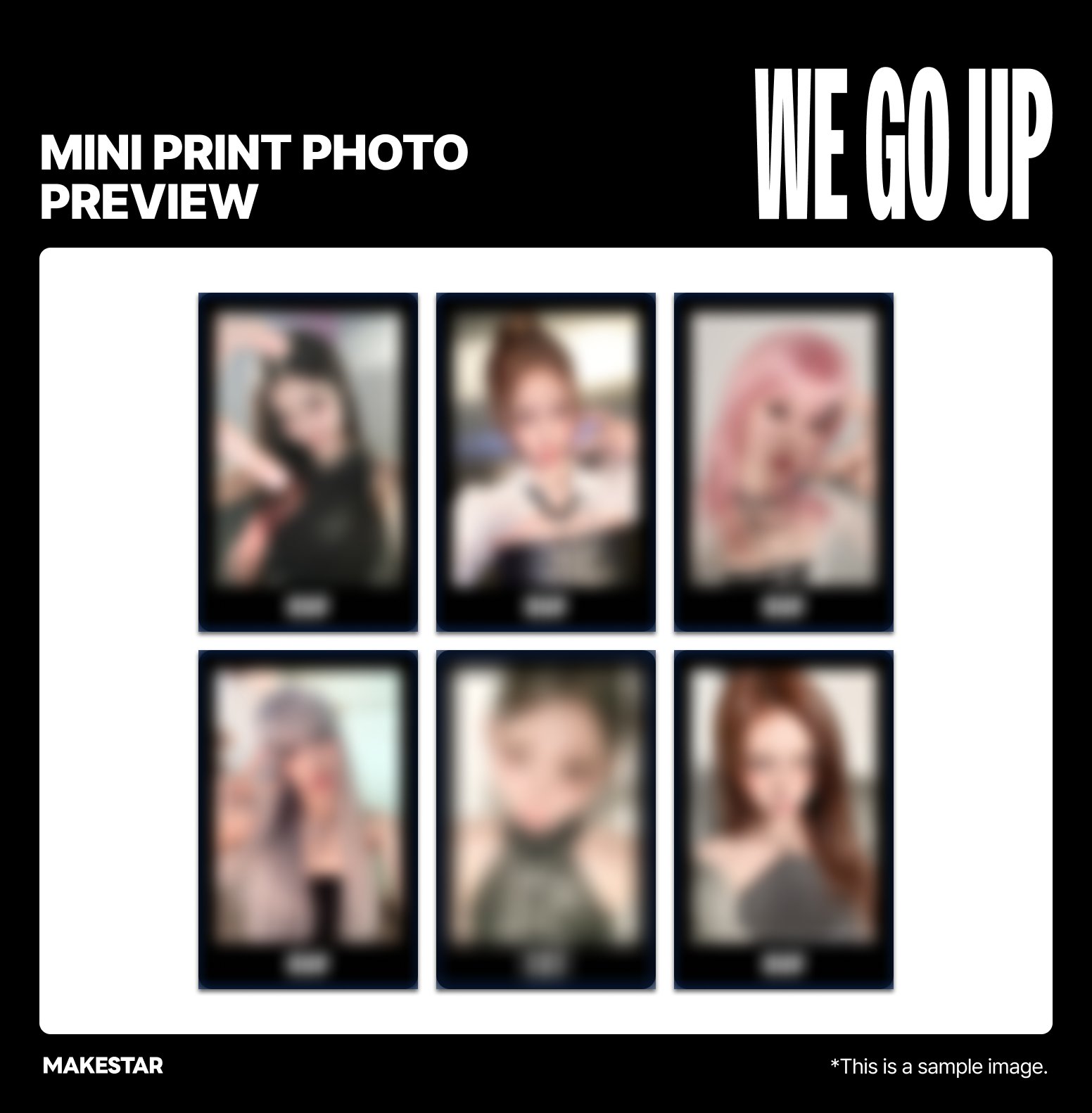 babymonster WE GO UP makestar トレカ 6枚セツト babymonster WE GO UP makestar トレカ 6枚セツト BABYMONSTER - WE GO