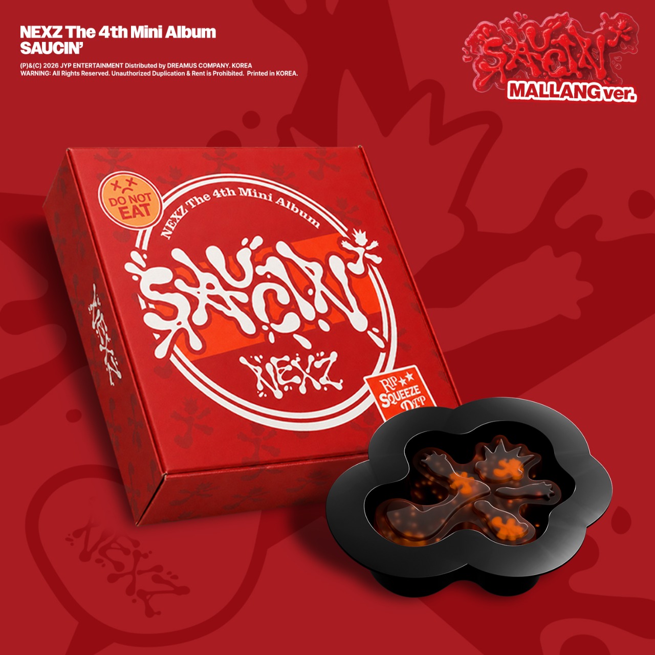 NEXZ 4th Mini Album [SAUCIN'] (MALLANG Ver.) | MAKESTAR