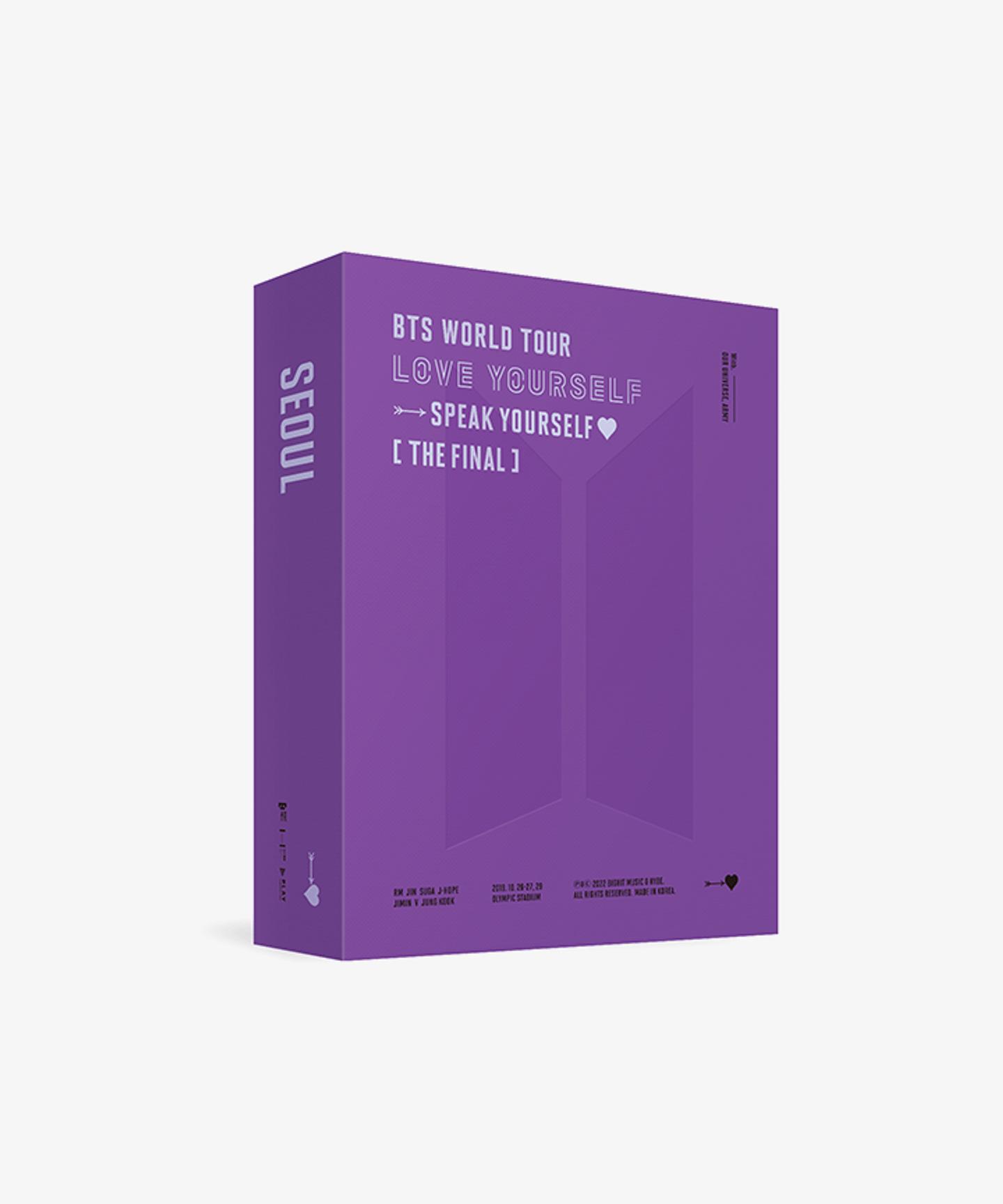 BTS WORLD TOUR ‘LOVE YOURSELF : SPEAK YOURSELF’ [THE FINAL] DIGITAL ...