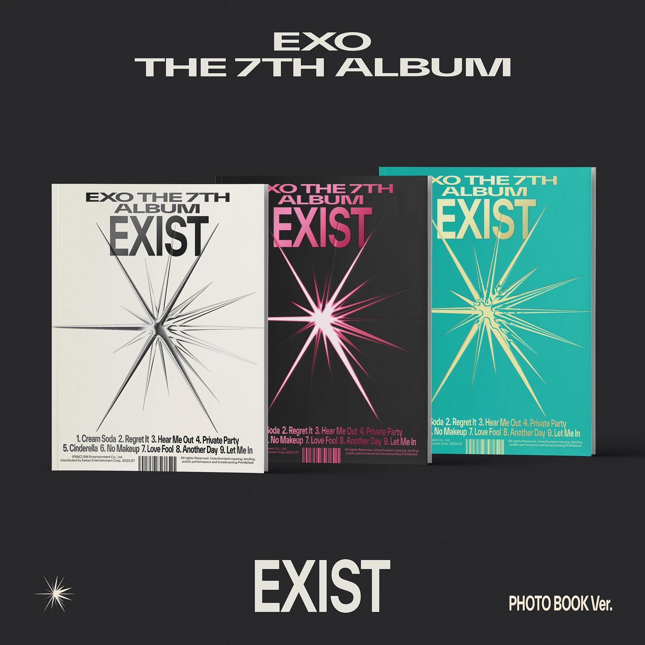 엑소 (EXO) 정규 7집 [EXIST] (Photo Book Ver.) | MAKESTAR