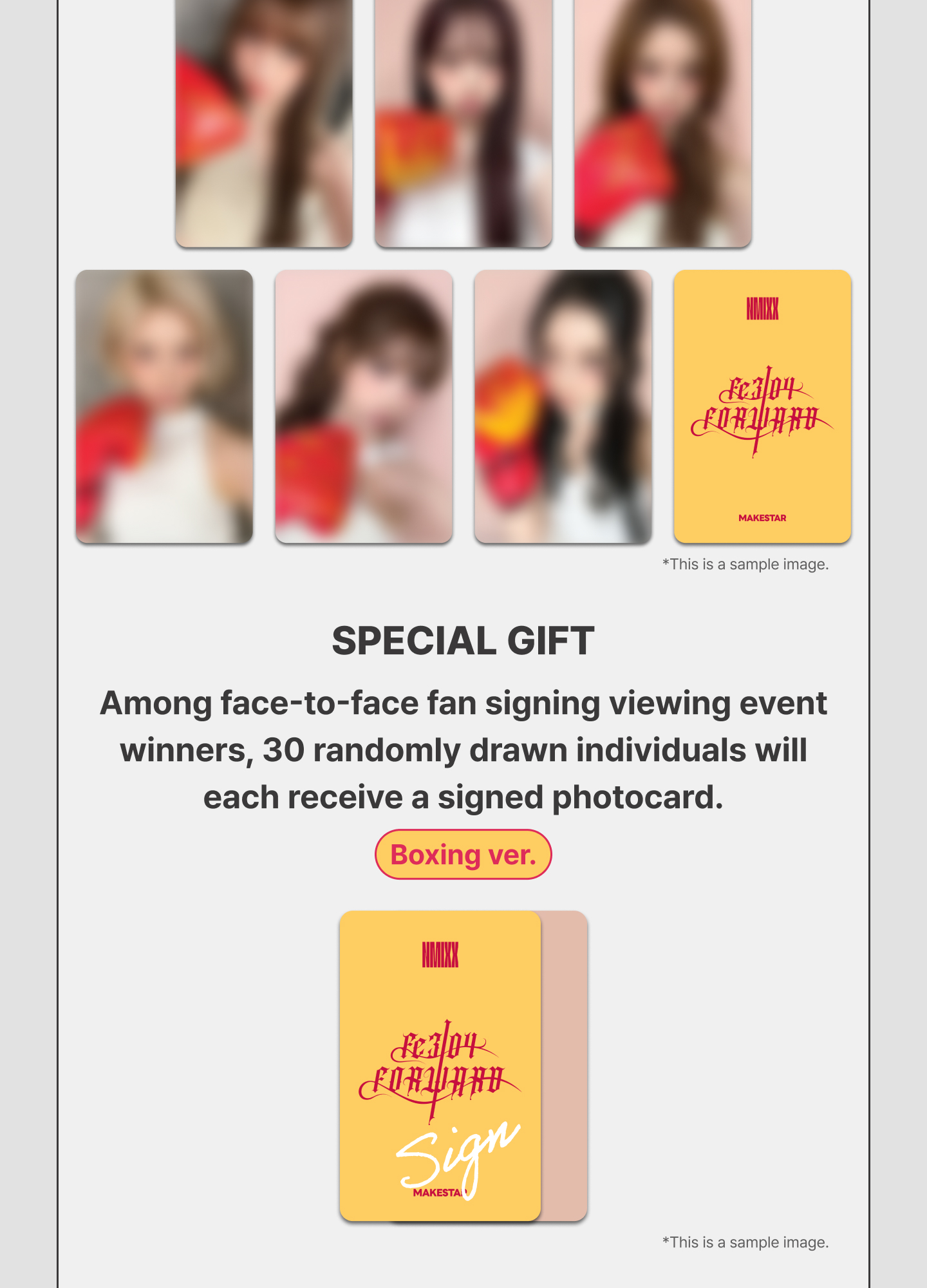 nmixx makestar サインチェキ nmixx NMIXX Makestar unreleased photocard Photocard | eBay