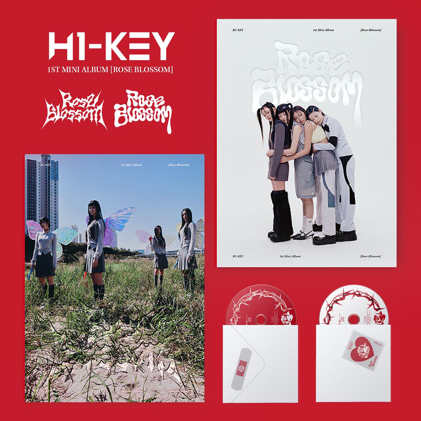 MEGA WEEK]H1-KEY 1st Mini Album [Rose Blossom] | MAKESTAR