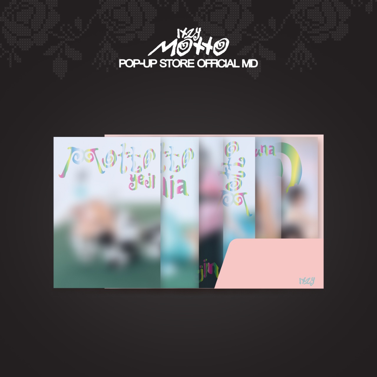 ITZY [Motto] POP-UP OFFICIAL MD - 01 HOLOGRAM POSTER SET | MAKESTAR
