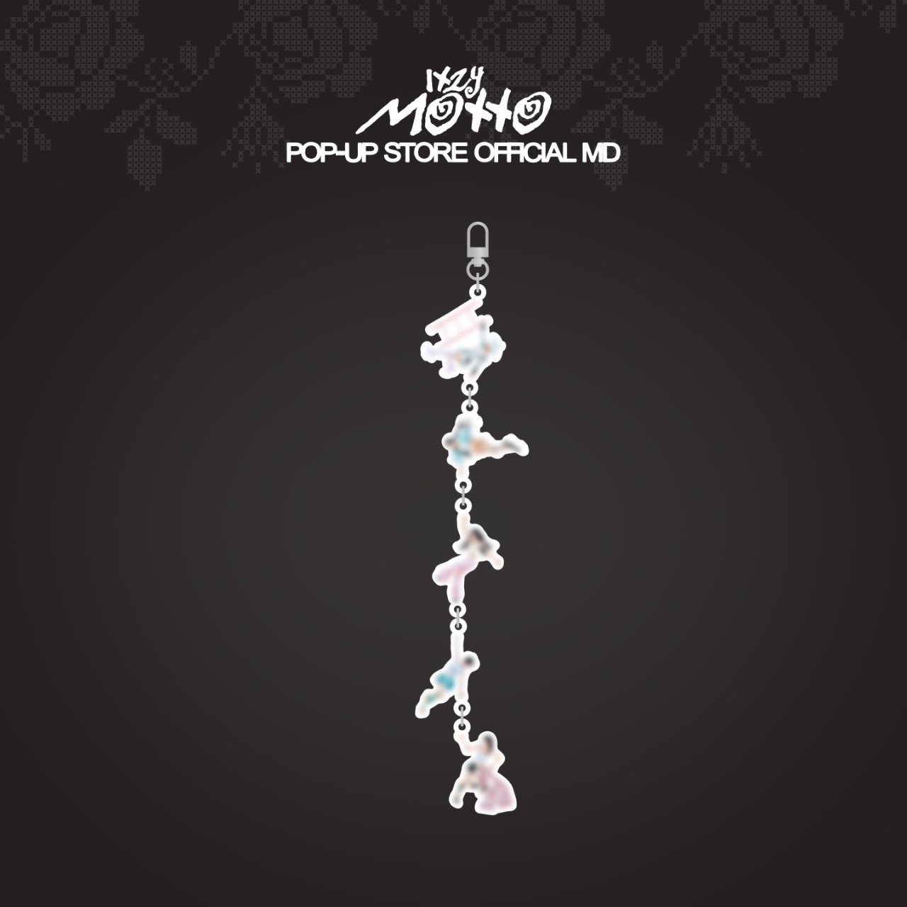 ITZY [Motto] POP-UP OFFICIAL MD - 06 사다리 대롱대롱 키링 | MAKESTAR