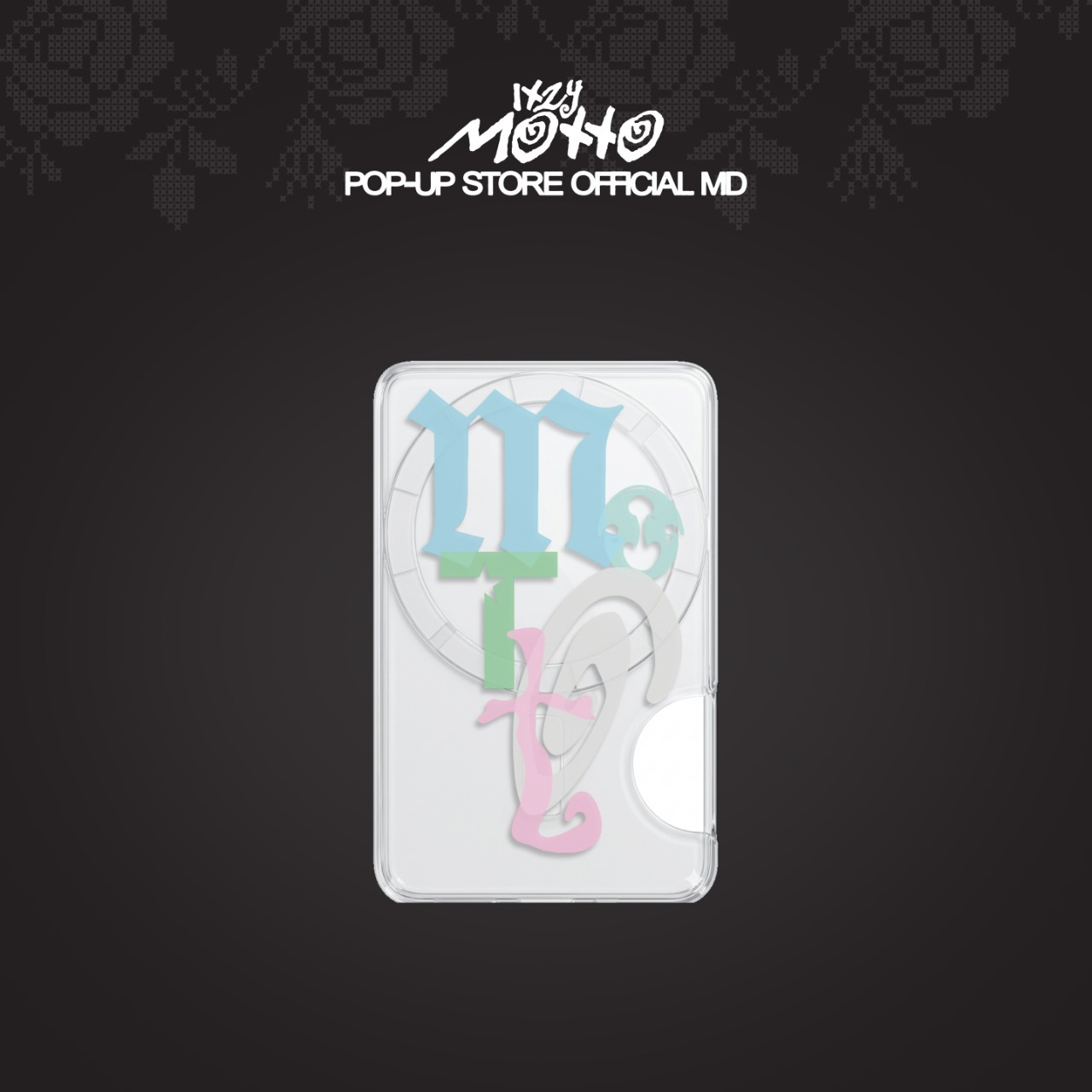 ITZY Motto ジップアップパーカー トレカ❌ ITZY [Motto] POP-UP OFFICIAL MD - 07 CLEAR MAGNETIC CARD CASE