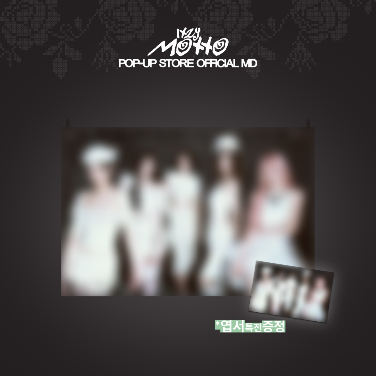 ITZY [Motto] POP-UP OFFICIAL MD - 09 CHIFFON FABRIC POSTER | MAKESTAR