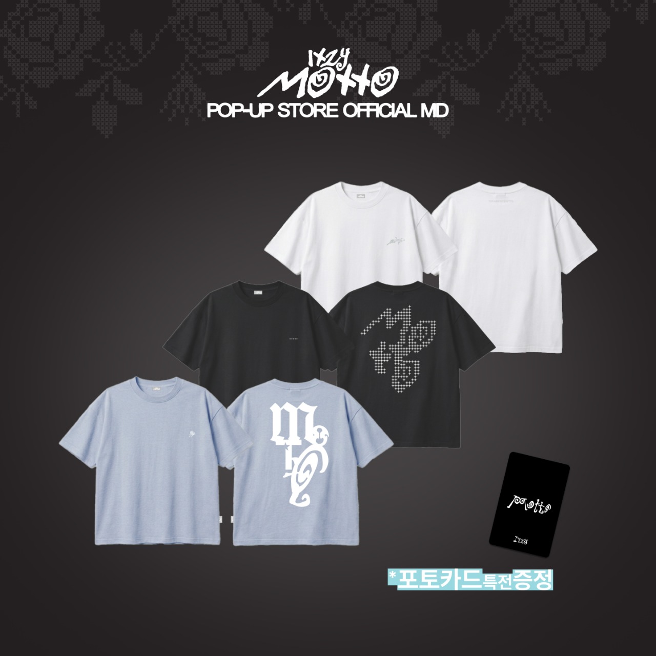 ITZY [Motto] POP-UP OFFICIAL MD - 13 T-SHIRT | MAKESTAR