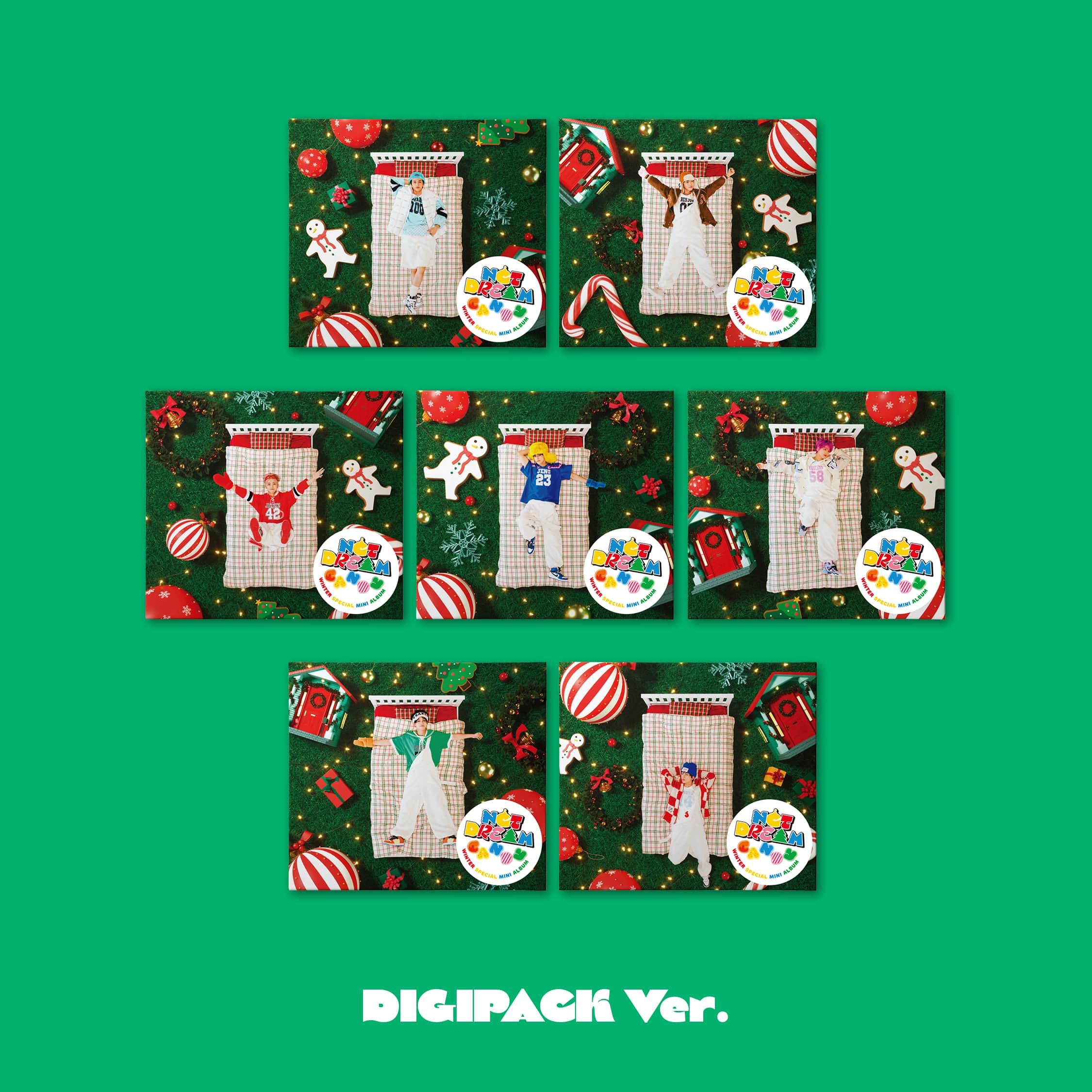 NCT DREAM Candy Digipack Ver. 8枚セット+おまけ NCT DREAM Winter Special Mini Album [Candy] (Digipack Ver.) | MAKESTAR