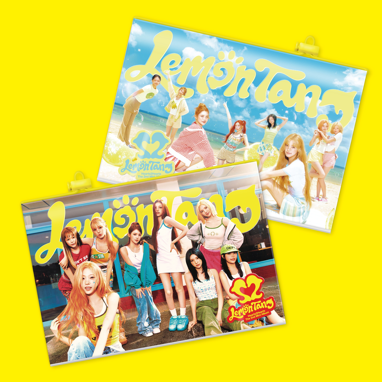 Hearts2Hearts 2nd Mini Album 'Lemon Tang' LUCKY DRAW EVENT | MAKESTAR