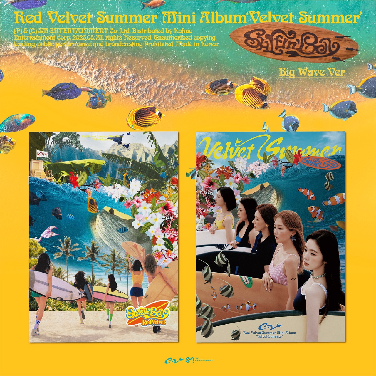 Red Velvet Summer Mini Album 'Velvet Summer' LUCKY DRAW EVENT
