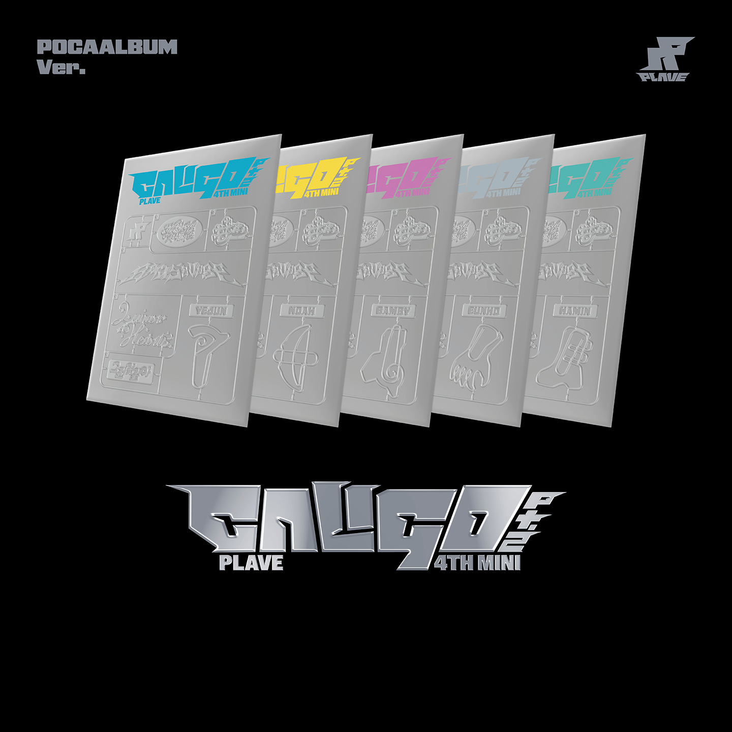 PLAVE 4th Mini Album 'Caligo Pt.2' (POCAALBUM Ver.) PHOTOCARD