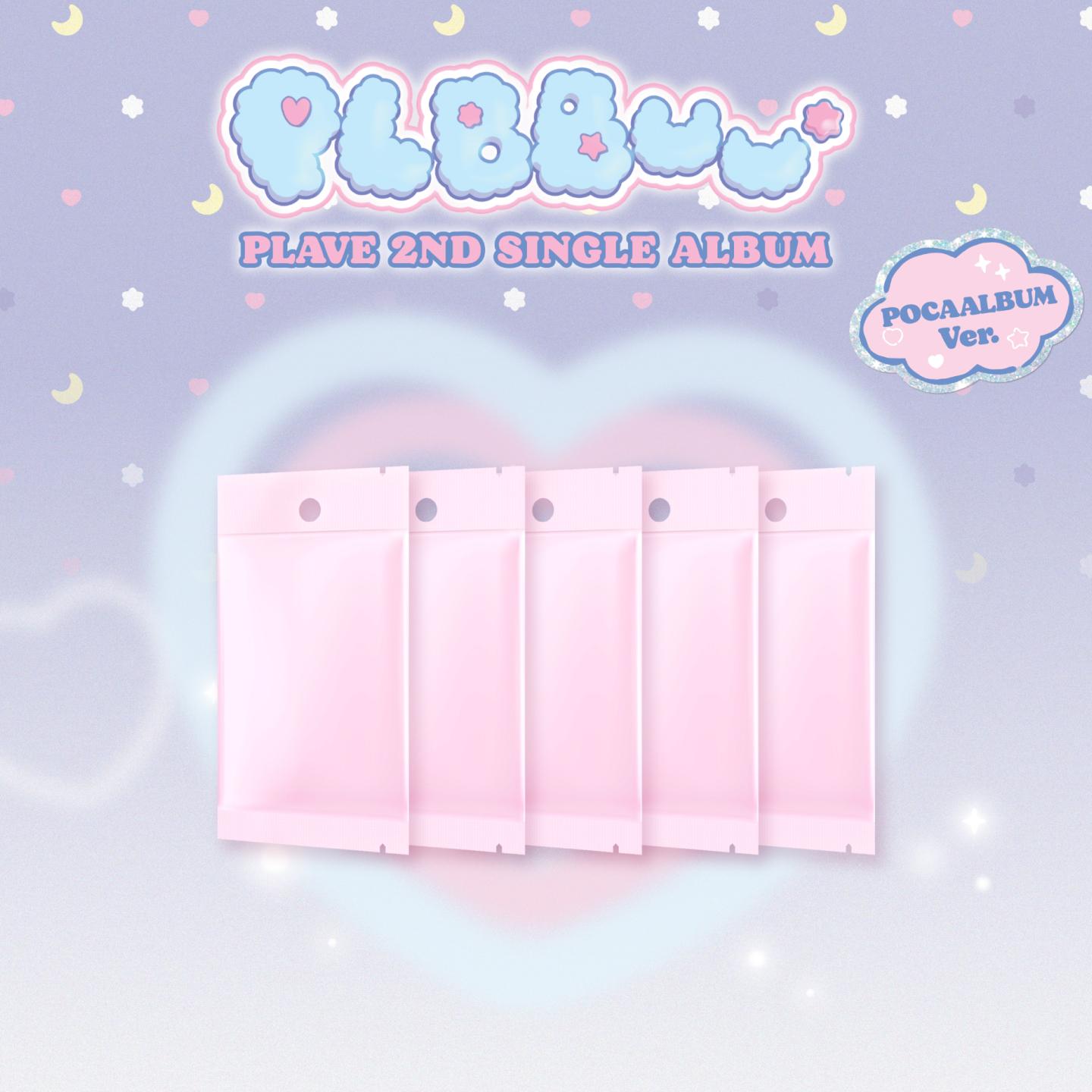 PLAVE 2nd Single Album 'PLBBUU' (POCAALBUM Ver.) PRE-ORDER EVENT [PLBBUU] 20매 세트-thumbnail