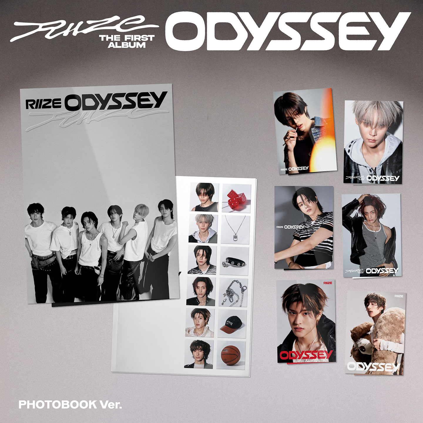 RIIZE ODYSSEY makestar マレーシア 特典トレカ 6枚セット RIIZE OFFICIAL FAME ODYSSEY MAKESTAR YETIMALL HONG KONG POB