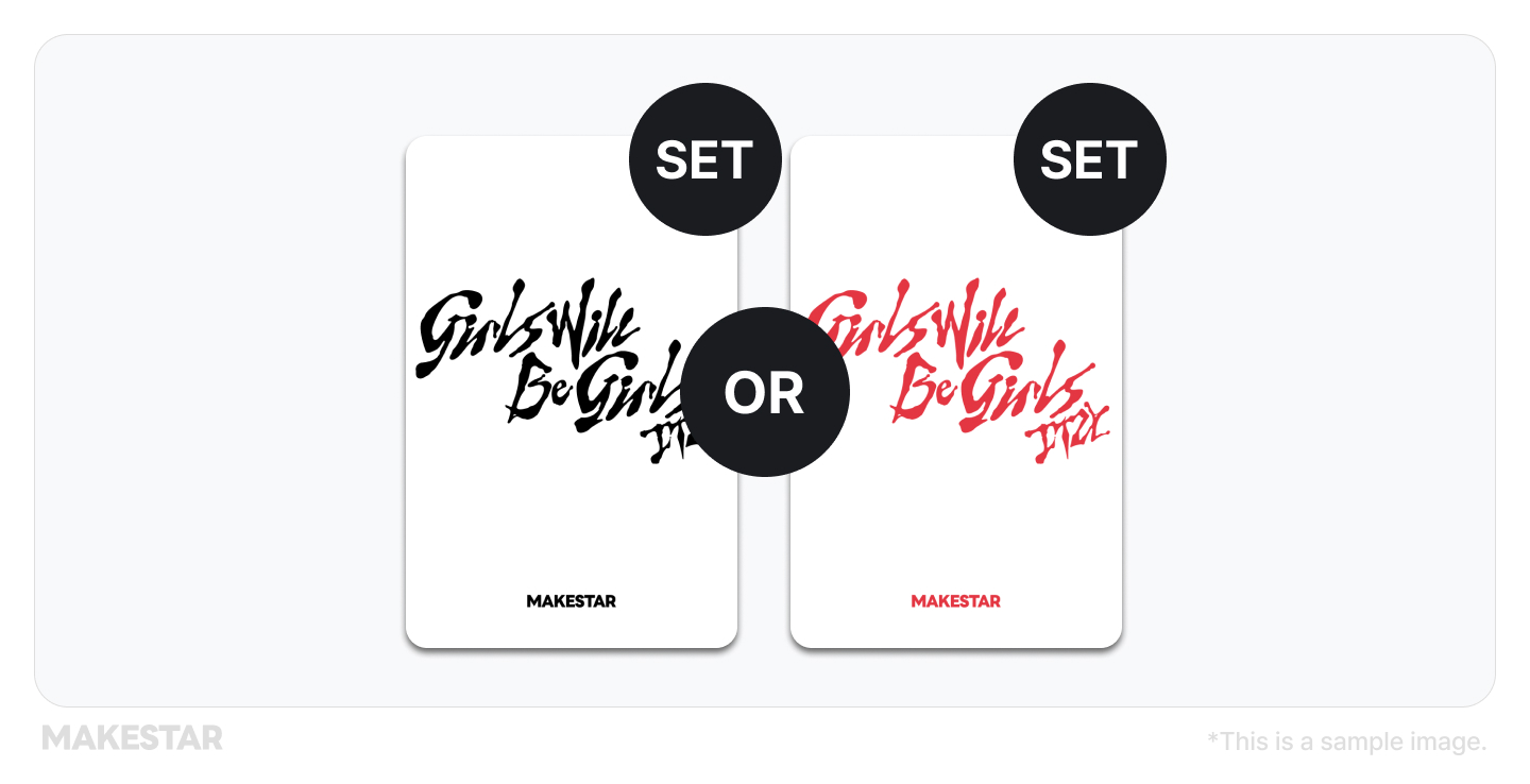 ITZY GWBG MAKESTAR ヨントン特典5枚セット itzy GWBG makestar サイン会当選85枚限定 トレカ 5枚セット