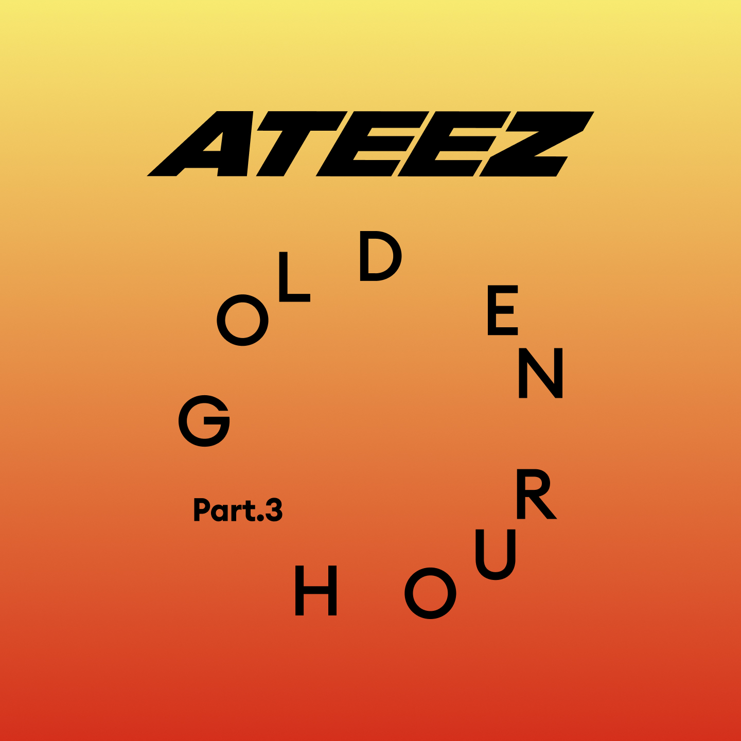 ATEEZ(에이티즈) 12TH MINI ALBUM [GOLDEN HOUR : Part.3](POCAALBUM