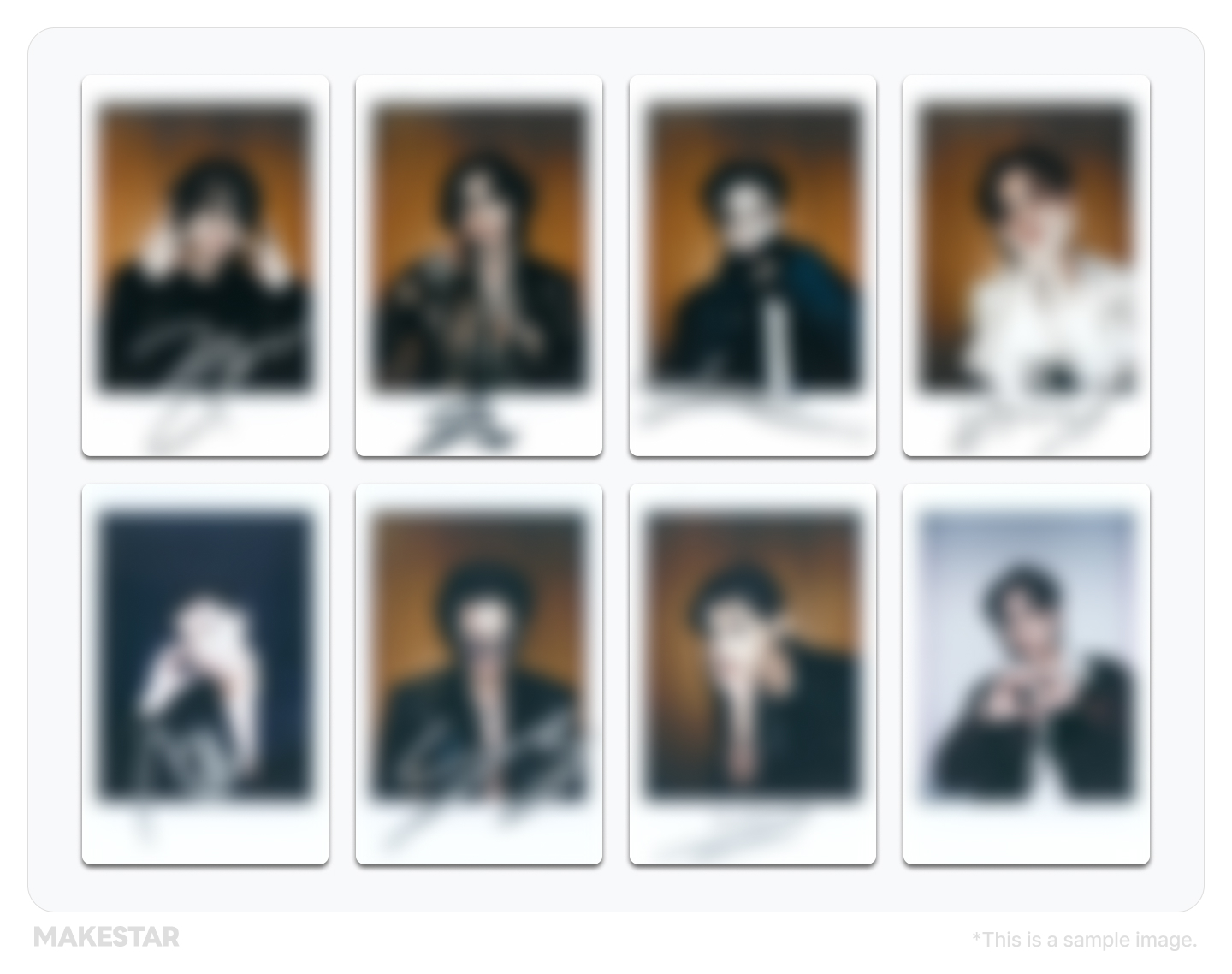 ATEEZ MAKESTAR 特典 ラキドロ サイン チェキ ポラロイド OT8 ATEEZ makestar ラキドロ ユニット ポラロイド - メルカリ