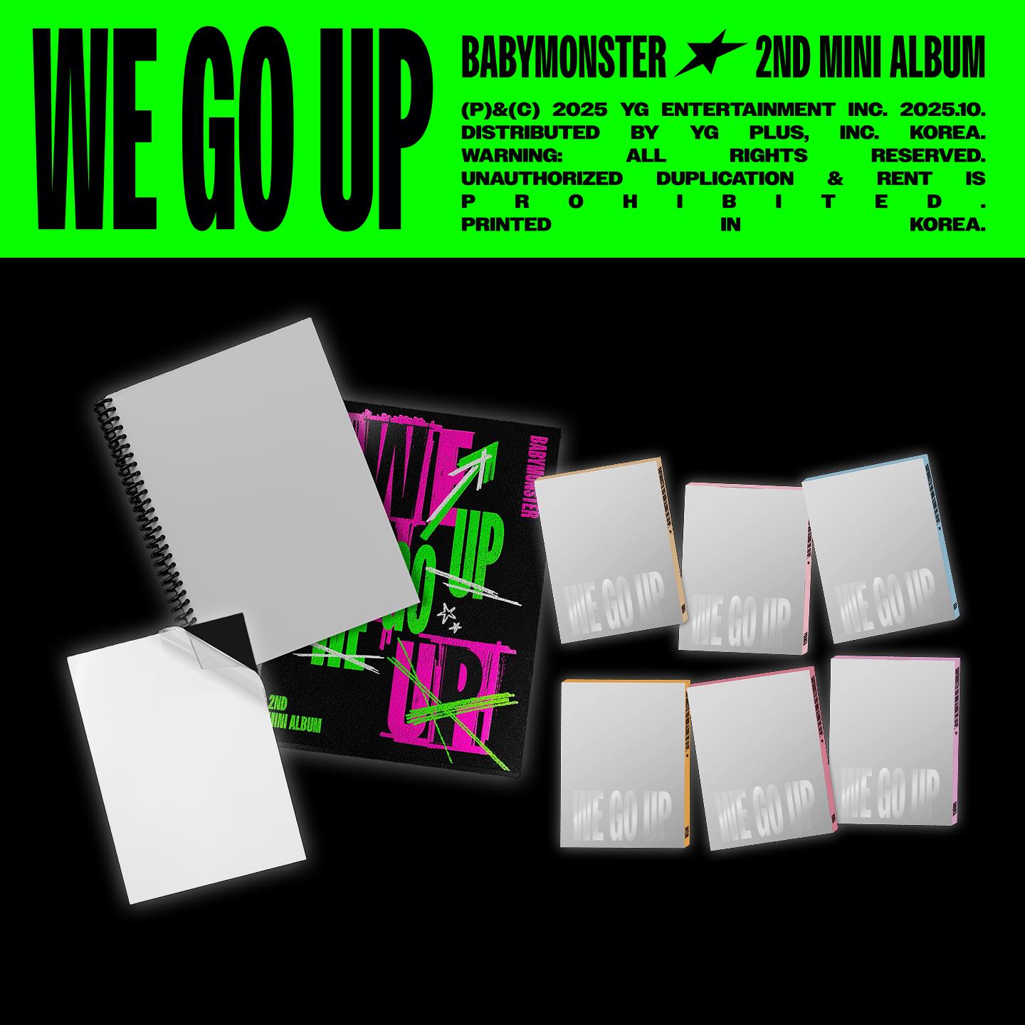BABYMONSTER 2nd MINI ALBUM [WE GO UP] PRE-ORDER EVENT