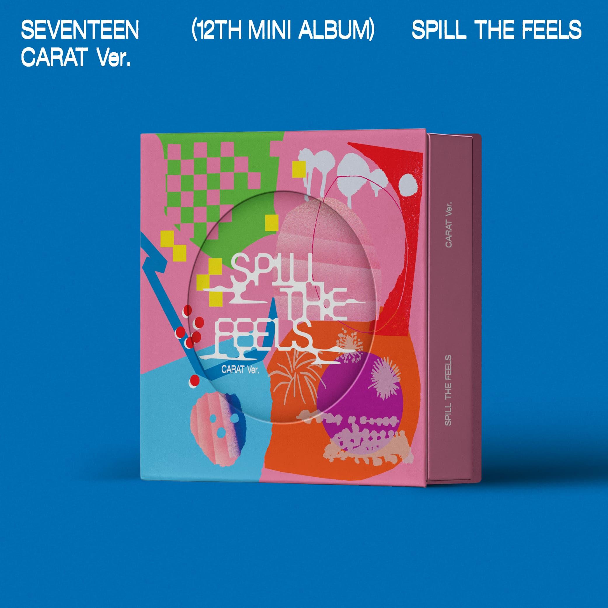MEGA WEEK]SEVENTEEN 12th Mini Album 'SPILL THE FEELS' CARAT Ver