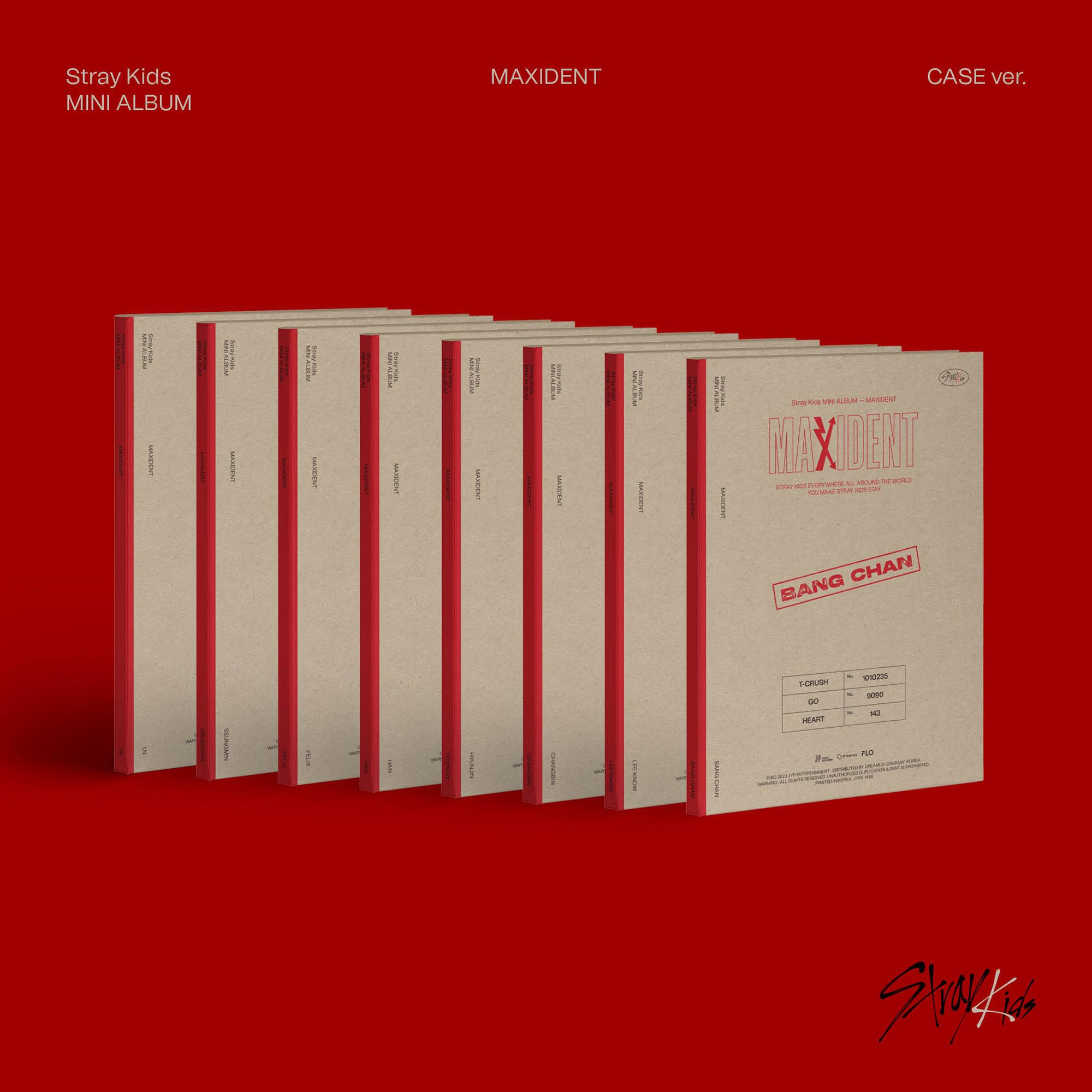 Stray Kids Mini Album [MAXIDENT] (CASE ver.) | MAKESTAR