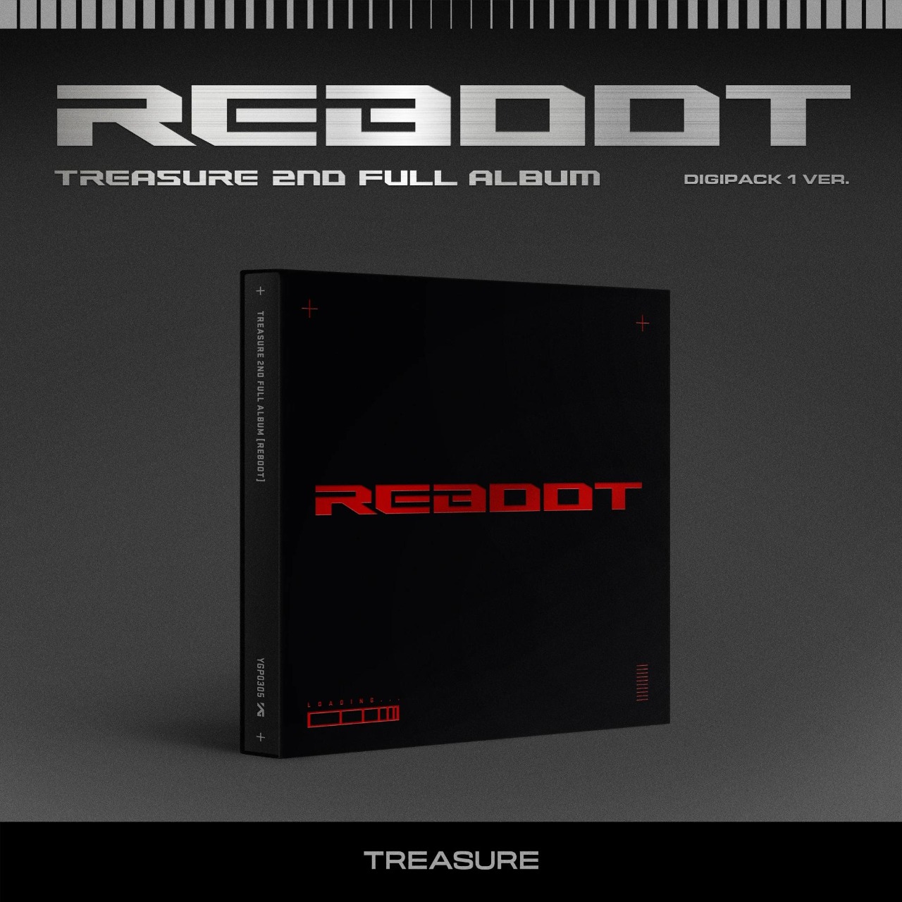 TREASURE 2ND FULL ALBUM [REBOOT] DIGIPACK VER. | MAKESTAR