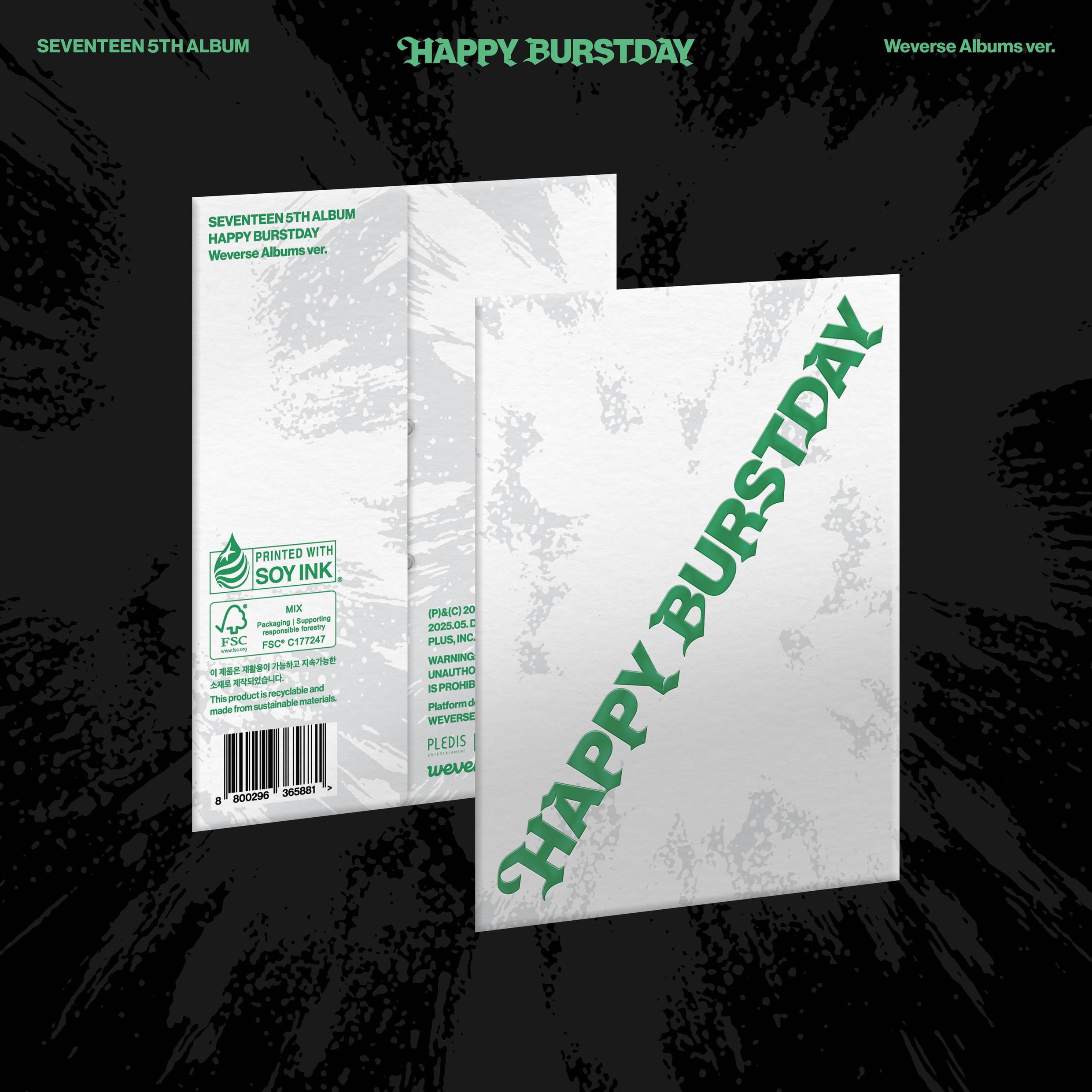 Magicshop | Seventeen 5th Album Happy BurstDay Random 1500